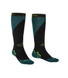 Шкарпетки Bridgedale Ski MidWeight Plus Over Calf (M. P.), black/green, L, Для чоловіків, Гірськолижні, Комбіновані, Великобританія, Великобританія