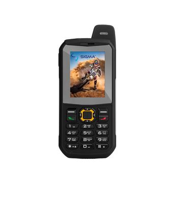 Захищений телефон Sigma mobile X-treme 3SIM, black