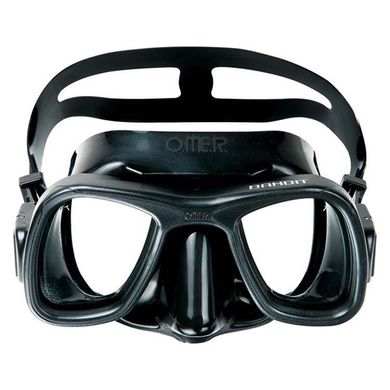 Маска Omer Bandit Mask, black, Для підводного полювання, Двоскляна, One size