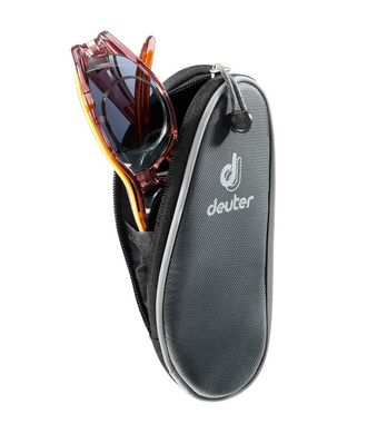 Чехол защитный для очков Deuter Sunglasses Pouch, steel/black, Чехлы, Вьетнам, Германия