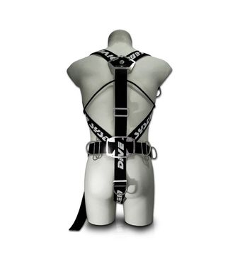 Комплект обвязки Dive System Side mount single bladder, black, One size
