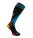 Шкарпетки Bridgedale MerinoFusion Ski Vertige Light, Gunmetal/multi, M, Для чоловіків, Гірськолижні, Комбіновані, Великобританія, Великобританія