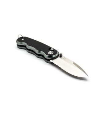 Нож Ganzo G715, чехол, black, Складной нож