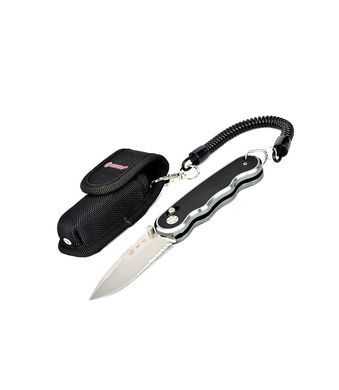 Нож Ganzo G715, чехол, black, Складной нож