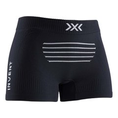 Термошорты X-Bionic INVENT 4.0 Women's Under Layer Light Boxer Shorts, opal black/arctic white, S, Для женщин, Шорты, Синтетическое, Для активного отдыха, Италия, Швейцария