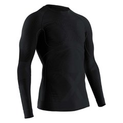 Термокофта X-Bionic Energy Accumulator 4.0 Men's Base Layer Long Sleeve Shirt, Black/Black, L, Для мужчин, Кофты, Синтетическое, Для активного отдыха, Италия, Швейцария