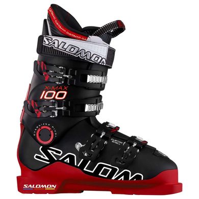 Гірськолижні черевики Salomon X MAX 100, black/red, 27, Для чоловіків, Черевики для лиж