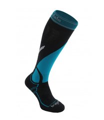 Шкарпетки Bridgedale MerinoFusion Ski Vertige Mid, Gunmetal/blue, S, Для чоловіків, Гірськолижні, Комбіновані, Великобританія, Великобританія