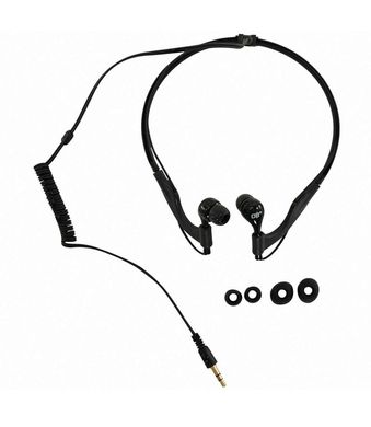 Водонепроницаемые наушники OverBoard Pro-Sports Headphones, black, Водонепроницаемые наушники