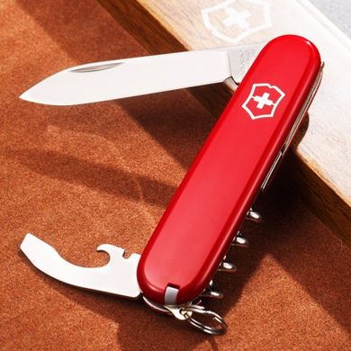 Ніж складаний Victorinox Waiter 0.3303, red, Швейцарський ніж