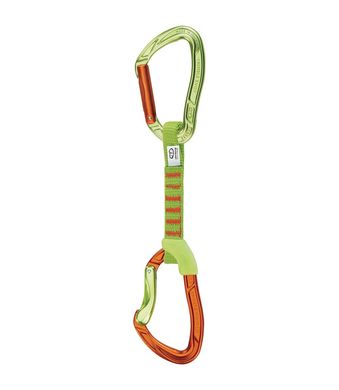 Відтяжка з карабінами Climbing Technology Nimble Evo Set NY 22 cm, orange/green
