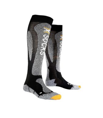 Шкарпетки X-Socks Ski Carving Silver, black/grey, 42-44, Для чоловіків, Гірськолижні, Комбіновані