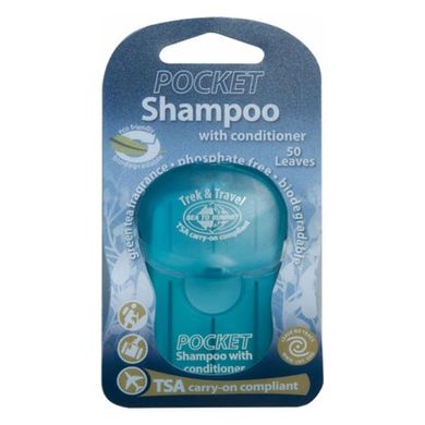 Похідний шампунь Sea to Summit Pocket Cond Shampoo Eur, blue, Шампунь