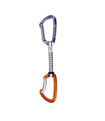 Відтяжка з карабінами Climbing Technology Lime Set DY 17 cm кольорова, light blue/orange