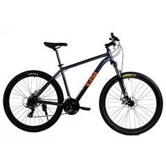 Велосипед Vento MONTE 27.5 2020, BLACK GLOSS, 27.5, 15/S, Гірські, МТБ хардтейл, Універсальні, 158-168 см, 2020