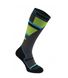 Шкарпетки Bridgedale MerinoFusion Ski Mountain Junior, grey/green, JXL, Для дітей та підлітків, Гірськолижні, Комбіновані, Великобританія, Великобританія