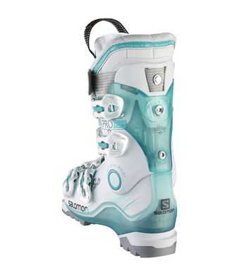 Горнолыжные ботинки Salomon X Pro 90, Cold Sea/White, 23.5, Для женщин, Ботинки для лыж