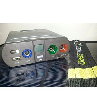 Портативний зарядний пристрій Goal Zero Sherpa 50 Kit min, silver/black, Сонячні панелі з накопичувачем, Китай, США