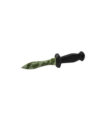 Нож Sargan Тургояк Стропорез покрытие зеленый камуфляж, Camou green, Нержавеющая сталь