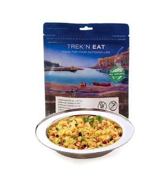 Сублімована їжа Trek-n-Eat "Середземноморська тушкована риба з рисом", blue, Рибні