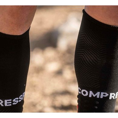 Гольфи Compressport Full Socks Run, black, Універсальні, Гольфы, Т1 (30-34 см)