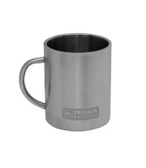 Термочашка Terra Incognita T-Mug 450, silver, Термочашки, Нержавіюча сталь, 0.45