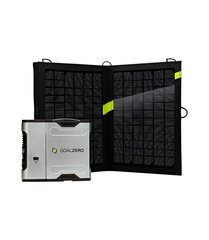 Портативний зарядний пристрій Goal Zero Sherpa 50 Kit max, silver/black, Сонячні панелі з накопичувачем, Китай, США