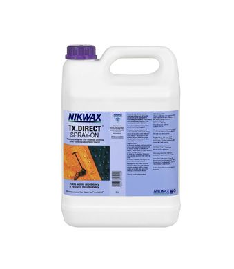 Просочення для мембран Nikwax TX. Direct Spray-on 5l, purple, Засоби для просочення, Для одягу, Для мембран, Великобританія, Великобританія