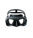 Маска Omer Alien Mask з дзеркальними лінзами, black, Для підводного полювання, Двоскляна, One size