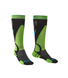 Шкарпетки Bridgedale Ski LightWeight Over Calf (M. P.), black/green, S, Для чоловіків, Гірськолижні, Комбіновані, Великобританія, Великобританія
