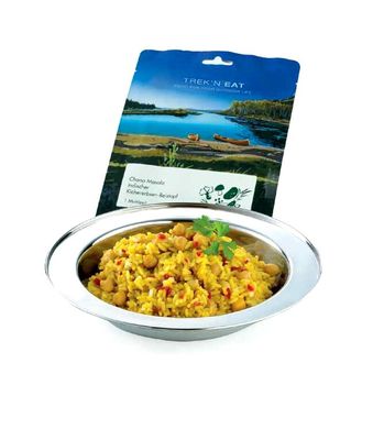 Сублимированная еда Trek-n-Eat «Чана Масала с индийским горохом и рисом», blue, Вегетарианские