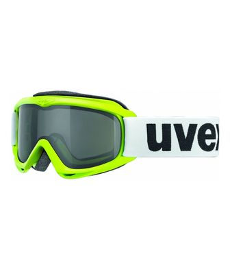 Детская горнолыжная маска Uvex Snowfire, green, Горнолыжные маски, Для детей и подростков