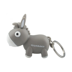 Брелок-фонарик Munkees Donkey LED, grey, Германия, Германия, Фонарики