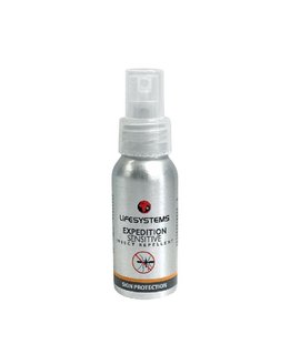 Спрей від комах Lifesystems Expedition Sensitive 100ml, silver, Репеленти