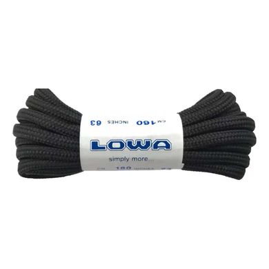 Шнурки LOWA ATC MID 160 cm, Black-black, Киев, Харьков, Одесса, Днепр, Запорожье, Львов, Кривой Рог, Винница, Полтава, Чернигов, Черкассы, Сумы, Хмельницкий, Черновцы, Ровно