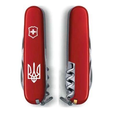 Ніж складаний Victorinox Camper Ukraine 1.3613_T0010u, black, Швейцарский нож