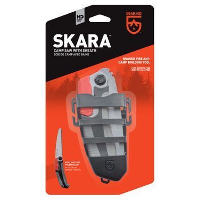 Пилка складана Gear Aid by McNett SKARA Camp Saw with Sheath, black, Пилы
