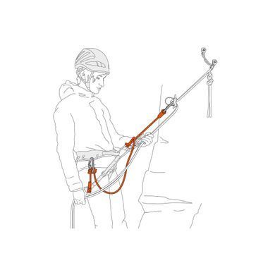 Самостраховка Petzl Dual Connect Adjust Blue, red