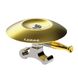 Велодзвоник Lezyne Classic Shallow Brass Bell Y13, золотой/серебристый, Велодзвіночки
