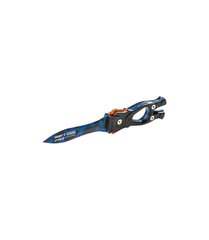 Специальный нож подводного охотника - Сталкер-Стропорез Z1 покрытие синий камуфляж, Camou blue, Нержавеющая сталь