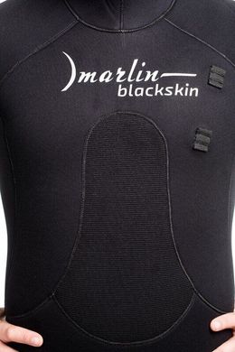 Охотничий гидрокостюм Marlin Blackskin 7mm, black, 5, Для мужчин, Мокрый, Для подводной охоты, Длинный, 46/S