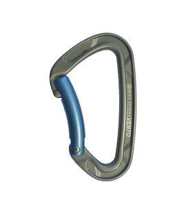 Карабин Венто &laquo;Скалолазный Oxygen&raquo; с гнутой защелкой, light blue