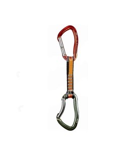 Відтяжка з карабінами Climbing Technology Nimble Set NY 12 cm кольорова, orange/green