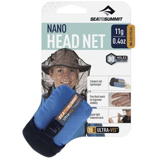 Москітна сітка Sea to Summit Nano Mosquito Headnets Permethrin, black, Москітні сітки