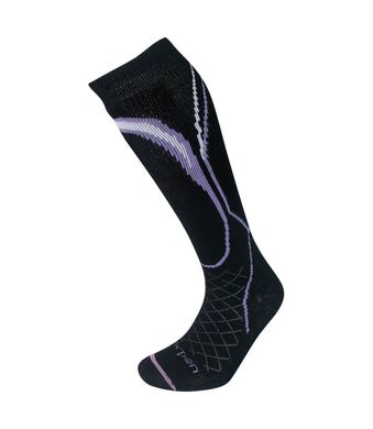 Шкарпетки Lorpen SMLW Womens Merino Ski Light, black, 35-38, Для жінок, Гірськолижні, Вовняні