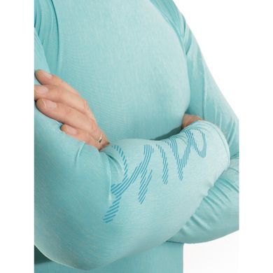 Термокофта HIKO SHADE DEW L/S Shirt Eastern Blue, Eastern Blue, S, Для чоловіків, Футболки, Синтетична