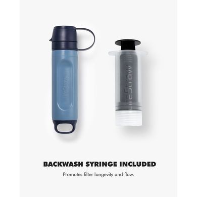 Фільтр для води LifeStraw Peak Solo Pink Lemonade, Pink Lemonade, Мембранні, Фільтр для води, Індивідуальні