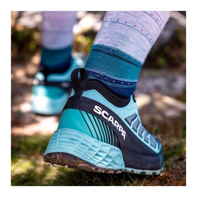 Кроссовки Scarpa Ribelle Run WMN, Aqua/Black, Трекинговые, Беговые, Для женщин, 40.5, Без мембраны, Киев, Харьков, Одесса, Днепр, Запорожье, Львов, Кривой Рог, Винница, Полтава, Чернигов, Черкассы, Сумы, Хмельницкий, Черновцы, Ровно, Италия