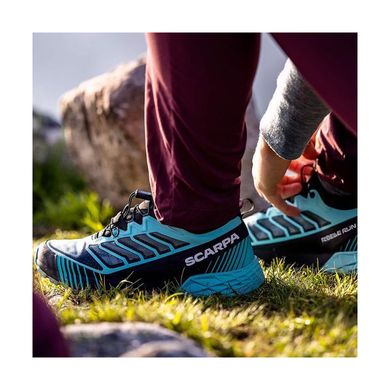 Кроссовки Scarpa Ribelle Run WMN, Aqua/Black, Трекинговые, Беговые, Для женщин, 40.5, Без мембраны, Киев, Харьков, Одесса, Днепр, Запорожье, Львов, Кривой Рог, Винница, Полтава, Чернигов, Черкассы, Сумы, Хмельницкий, Черновцы, Ровно, Италия