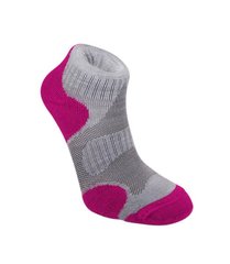 Шкарпетки Bridgedale CoolFusion Multisport Women's, Grey/raspberry, L, Для жінок, Для мультиспорту, Комбіновані, Великобританія, Великобританія